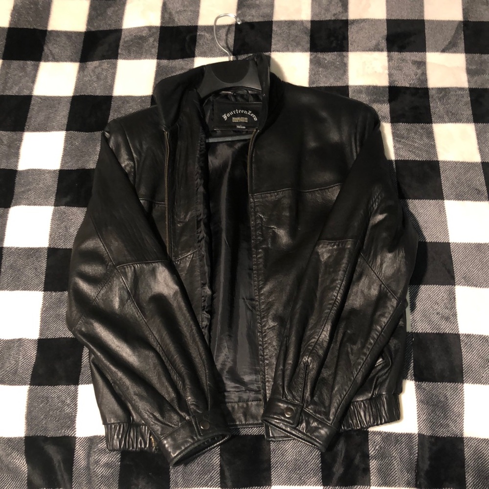 fourteen zero leather jacket